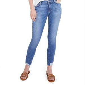 Paige Verdugo ankle skinny distressed jeans, size 28